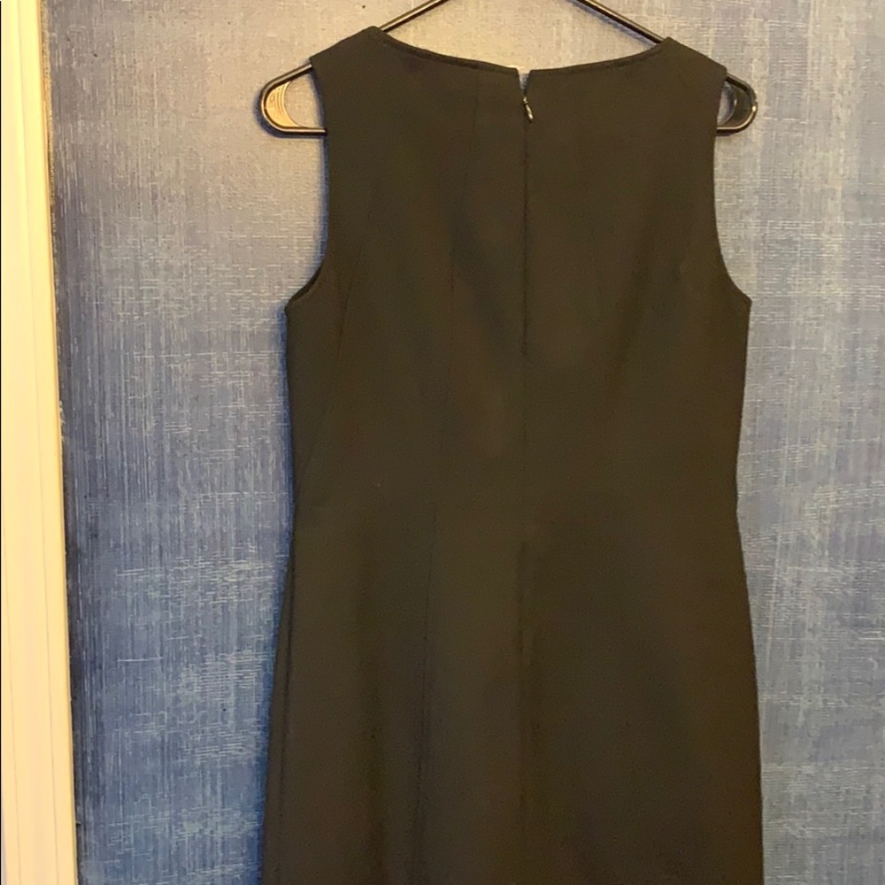 Womens jumper dress Talbots black lined. Size 6P - Picture 3 of 4